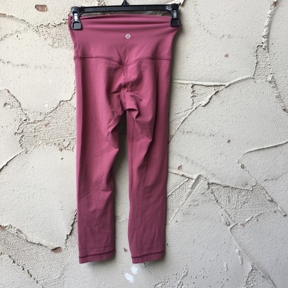 Lululemon Align Crop Misty Merlot Size 2 - Picture 4 of 10